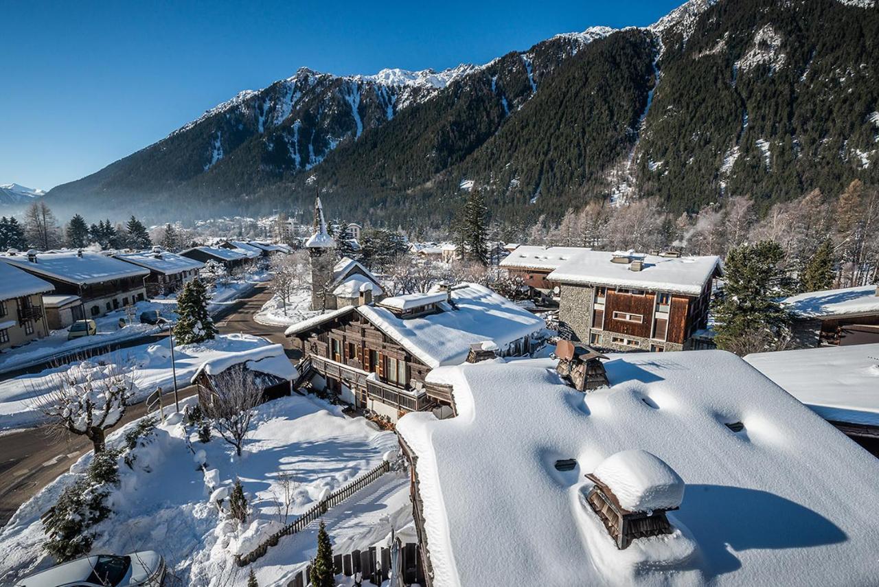 Eden Hotel, Apartments And Chalet Chamonix Les Praz Exterior photo